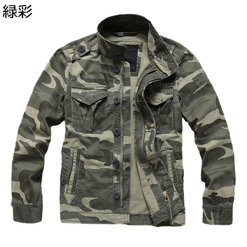 防寒厚地の外套 裏起毛 冬服 メンズ 上衣 上衣 冬用 ボア付き添い人 保温防風 ミリタリー 保温 彩柄 大層らしい大きさ 心地よい 露天御役目 レトロ カッコイイ 成人男性用 デイリー