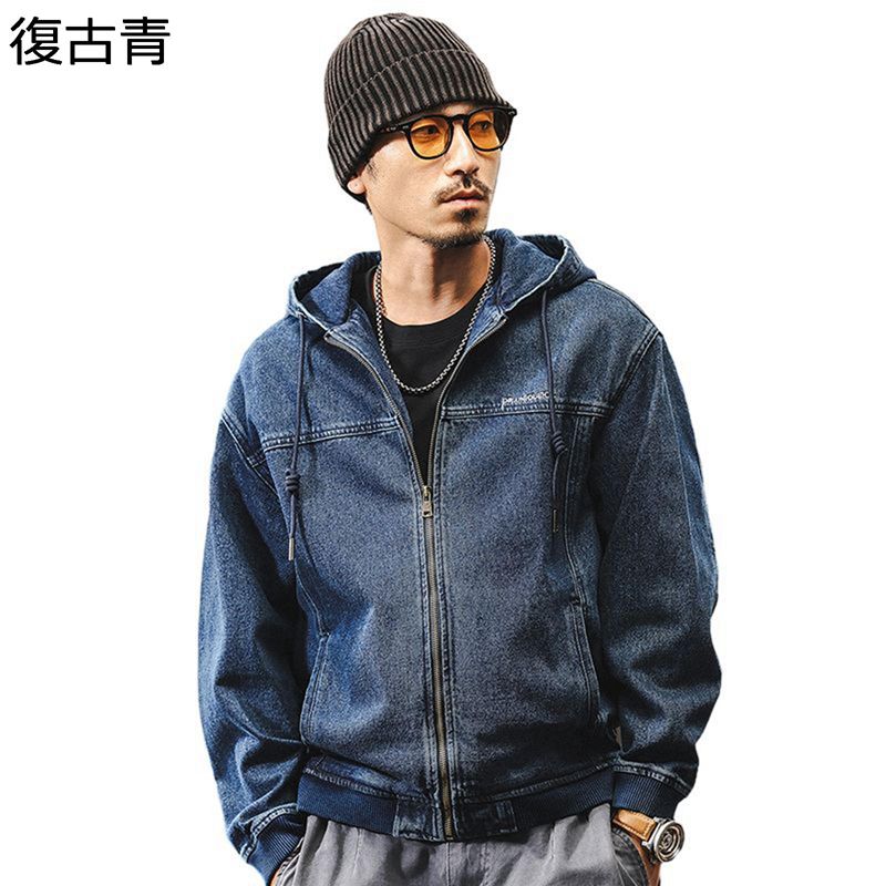 デニムジャケット Gジャン 裏ボア取り外し可能 フード付き メンズ 裏ボアブルゾン 厚手 防寒着アウター 軽量 保温 冬服 体型カバー 簡約 カジュアルコート 秋 冬 ゆったり 登山 旅行 多機能 オシャレ