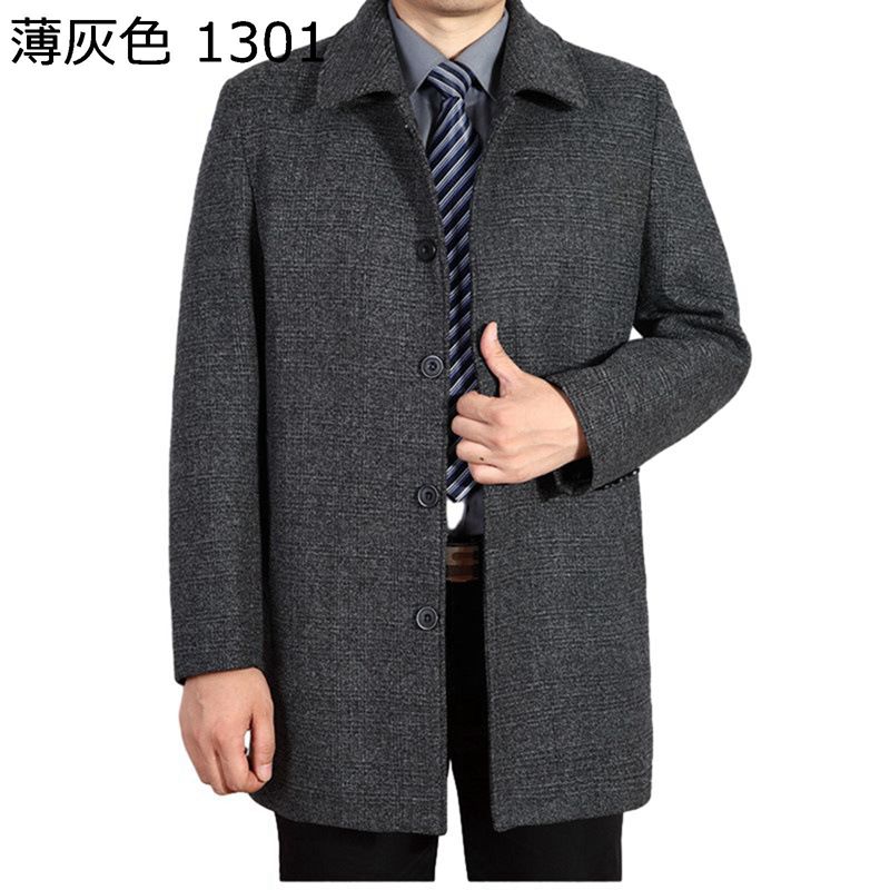 裏起毛 ラシャ厚地の外套 冬服 メンズ 上衣 上衣 冬用 ボア付き添い人 防寒 防風 あったか フォーマル 分かりやすい 保温 ルーズシルエット アウター カッコイイ 成人男性用 コート・ジャケット-レディースファッション