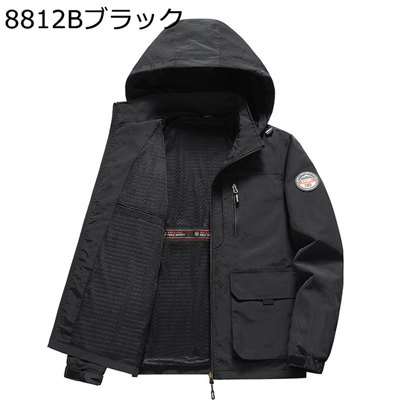 ボアジャケット フード付き 防寒コート 裏起毛 メンズ ウィンドブレーカー 保温ブルゾン 冬服 防風 冬物 暖かい 取り外しレトロ アウター 着痩せ カッコイイ 作業 戸外日常 8,304円