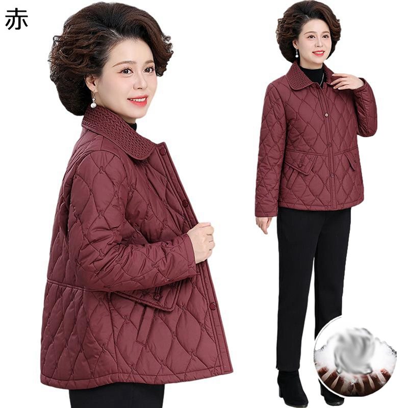 中綿ジャケット シニアレディース 中綿ダウンコート 防寒着 冬用アウター 40代 50代 60代 婦人服 ゆったり キルティング 高齢者 お年寄り 雪対策 温かい アウトウェア おばあちゃん 母へ 16,295円