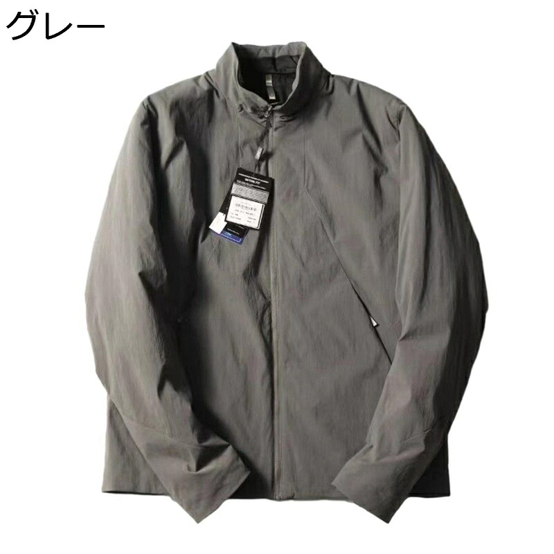 中綿上衣 メンズ 朦々たる 冬アウター 立ち襟 分かりやすい あったか 防寒着 綿服上衣 軽さ 防風 上衣 商行為 心地好い アウトドア 日常 ウオーキング