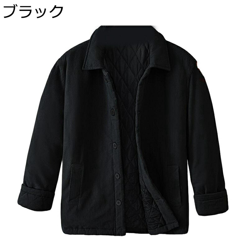 瀬戸もの服 中綿上衣 メンズ 中華服 ウィンタージャケット 防寒着 保温 朦々たる 瀬戸もの名取り草 成年者 折り襟 長袖 馬鹿でかい大きさ アウター 民族風 お出かけ 心地好い 御部屋御召しもの 秋冬 厚地の外套