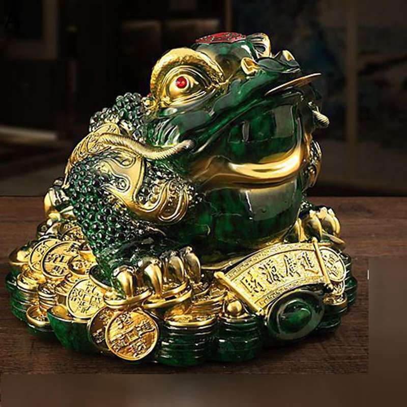 楽天市場】特大 金蟾（キンセン・ゼニガエル） 銅製 ＜風水グッズ