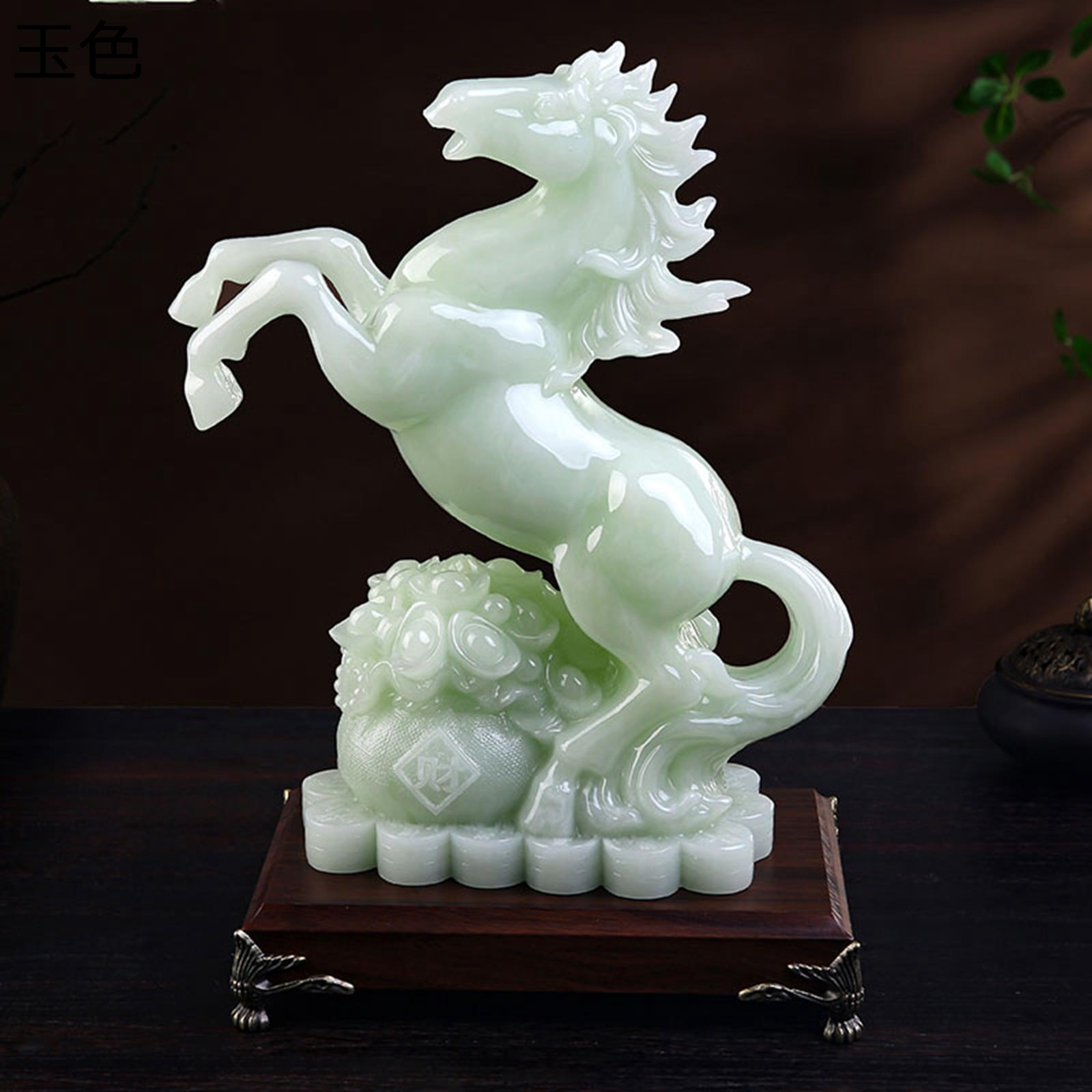 馬 飾りつけ 午 干支 風水グッズ 芸術品 縁起物 室内装飾 雑貨 財運 お引き立て華めく祈とう 開運グッズ 振るう 御役目運 飾りつけ 店飾りつけ 生まれ落ちる日差し上げ物 執務室 書房 正月 新年 住み替え 営造祝賀会