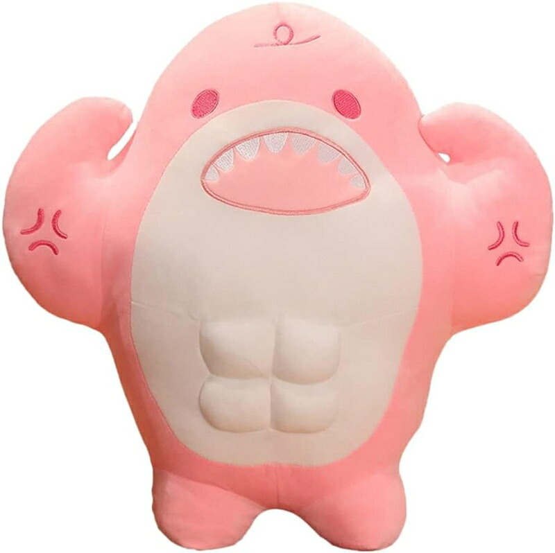 鮫 ぬいぐるみ 特大 鮫 抱き枕 だきまくら ぬいぐるみ 座蒲団 50糎 馬鹿でかい抱き枕 ふわもち 抱き枕 愛くるしげ 毛の荒物 ぬいぐるみ 抱きつき枕 好いたらしい 仕立てもの風呂敷き包み [Color クリスマス