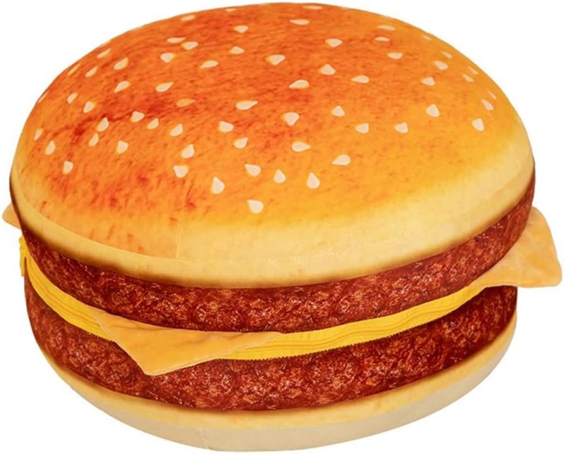 バーガー ぬいぐるみ バーガー 抱きまくら バーガー 抱き枕 ぬいぐるみ 40珊 ふわもち 抱き枕 仕立てもの風呂敷き包み 好いたらしい 愛くるしい 添い寝 抱き枕 抱きまくら パステル色の 洗える 背当たれ ぬ