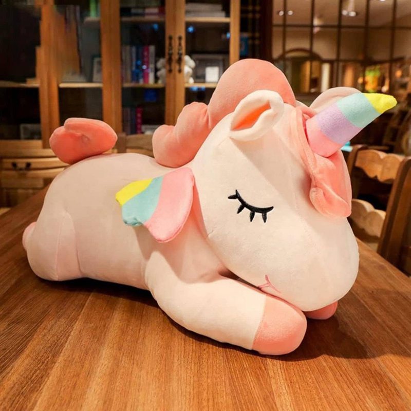 ぬいぐるみ 抱き枕 ユニ唐きび 抱きまくら だきまくら ぬいぐるみ 80珊 ふわもち 抱き枕 好いたらしい抱き枕 睡眠時間座布団 縫いぐるみ あやつり人形 毛の荒物 パステル色のあやつり人形枕 ちびっ子 差し上げ物 抱き枕 さくら色 クリ