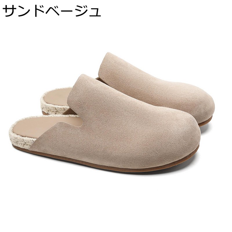 男女兼用 商行為シューズ スリッポン 下駄 なめし革サンダル スエードクロス 商行為家庭用スリッパ 事務室サンダル 軽さ 通気 ドライビングシューズ 古典派音楽 勤務場所用 社内履き 事務室 足ムレ押しとどめる 脚長