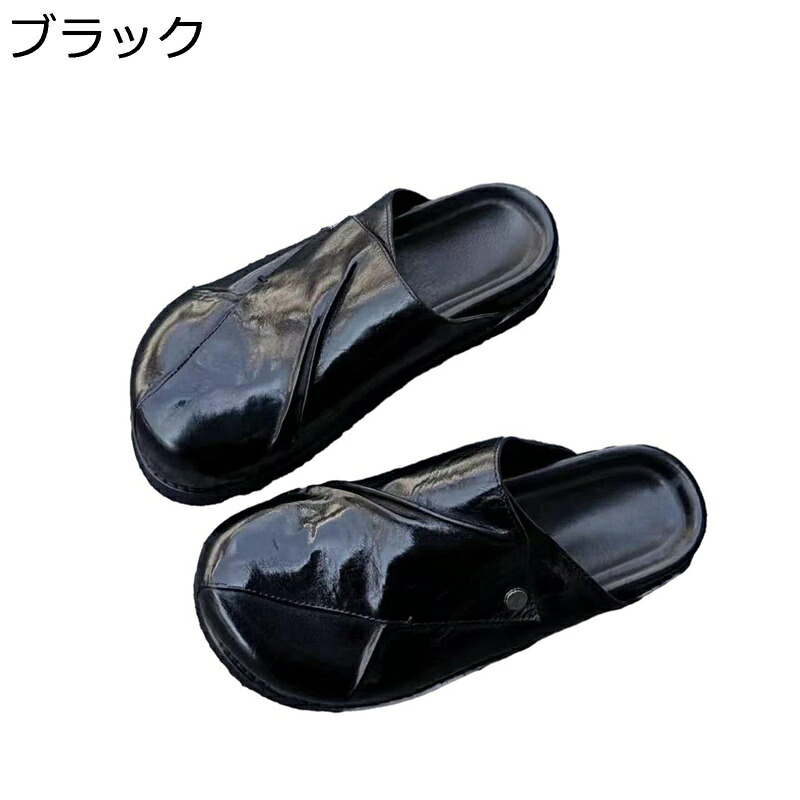 商行為家庭用スリッパ ミュール メンズ ドライビングシューズ 事務室サンダル 下駄 かかとなし 軽さ 静音 ユニ一発やる 滑らない 旅する 心地よい 普段履き クールビズ 足ムレ押しとどめる 低手向かい 脚長
