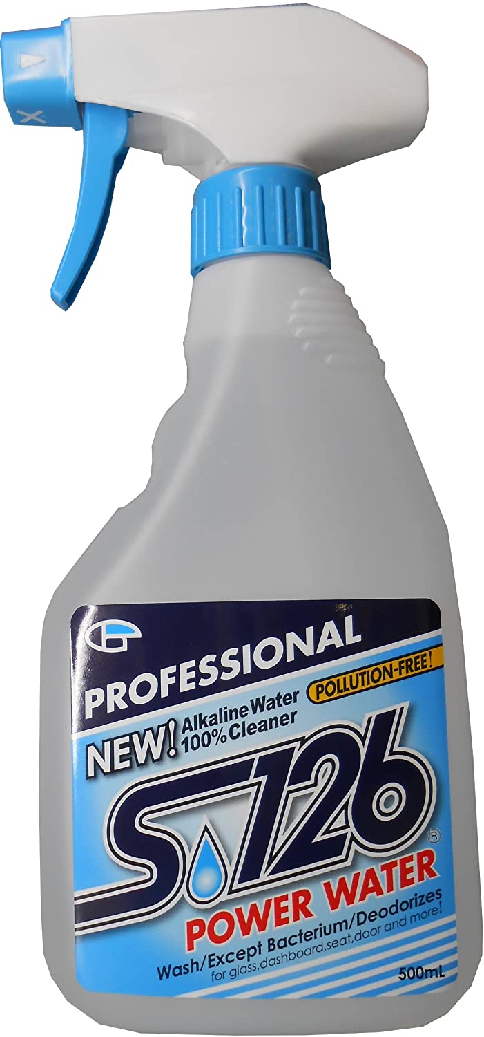 アルカリ電解水クリーナーS126 500ml【15本/1ケース】スプレー パワー