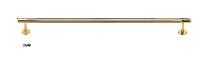 タオル掛 ボルドータオル掛 BT-3 全長(L):450/600mm 仕上:クローム/純金 シロクマ