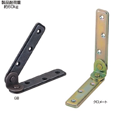 耐震金具 ダブルアングル FF-10 サイズ:90 仕上:クロメート/GB シロクマ｜金物のハードボックス店