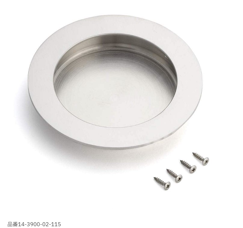 ステンレス鋼製戸引手 14-3900型 【14-3900-02-115】 d line ヘアライン仕上 スガツネ工業 LAMP ランプ
