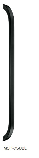 マシナリーハンドル MSH型 【MSH-750BL】 アルマイト処理/マットブラック スガツネ工業 LAMP ランプ