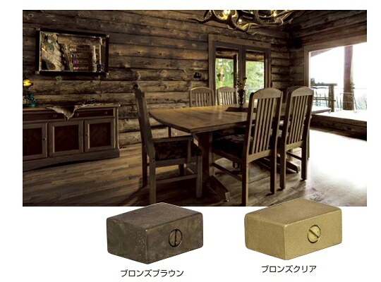 つまみ PXB-AS08-111型 【PXB-AS08-111-BR】【PXB-AS08-111-SD】ブロンズブラウン ブロンズクリア エイジドスクリューシリーズ スガツネ工業 LAMP ランプ