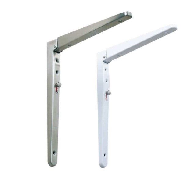 折りたたみ鉤括弧BTO型 【BTO-300S】 【BTO-300W】 繻子仕上 白いこと スガツネ工業 LAMP 照明ランプ