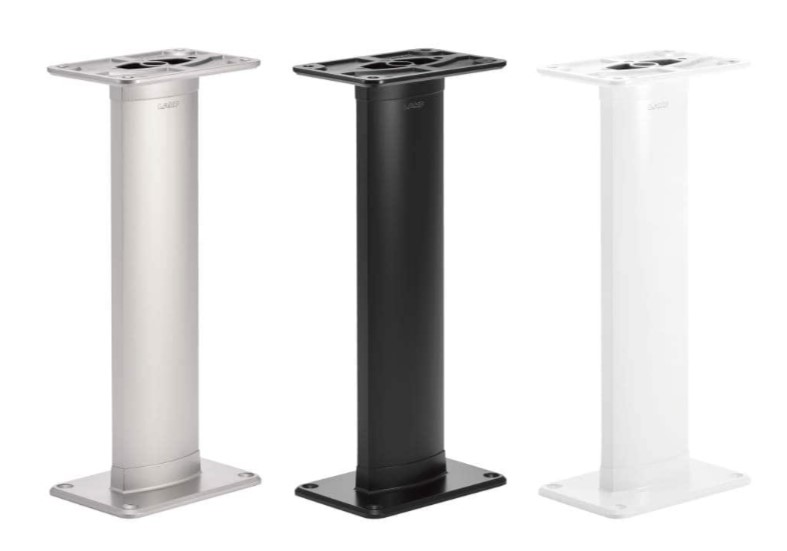 カウンタ用突っ支い棒鉄器 90° 天板面付遣りかた CTB65-PMS90-270型 【CTB65-PMS90-270-SL】【CTB65-PMS90-270-BL】【CTB65-PMS90-270-WT】ステンレス鋼調 黒いこと 白いこと スガツネ工業 LAMP 照明ランプ