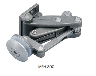 ステンレス鋼製大型ガラス用スライド丁番 MICROMASTER 【MFH-300】 スガツネ工業 LAMP ランプ 1セット(2ヶ)