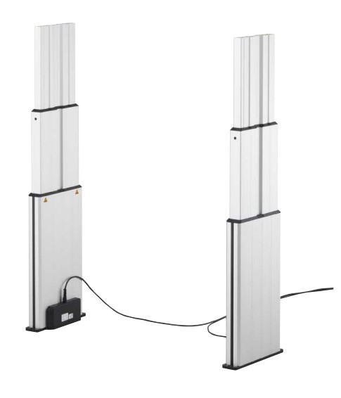 電動昇降とり備える マルチ昇降機 ML-2型 ロング打つこと印字機【ML-2-650-M-S-3000】 仕上: アルマイト取り計らう 少なくとも高さ: 560 スガツネ工業 LAMP 照明ランプ RK ROSE+KRIEGER（アールケー ローズアンドクリーガー）
