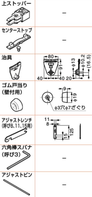 オルデナ 70/Fを ストッパー仕掛ける（3枚扉用） 【20591】 スガツネ工業 LAMP 照明ランプ ドア-花・ガーデン・DIY