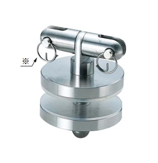 ガラス吊り金具 【1934VA】 仕上: 光沢研磨 スガツネ工業 LAMP ランプ｜金物のハードボックス店