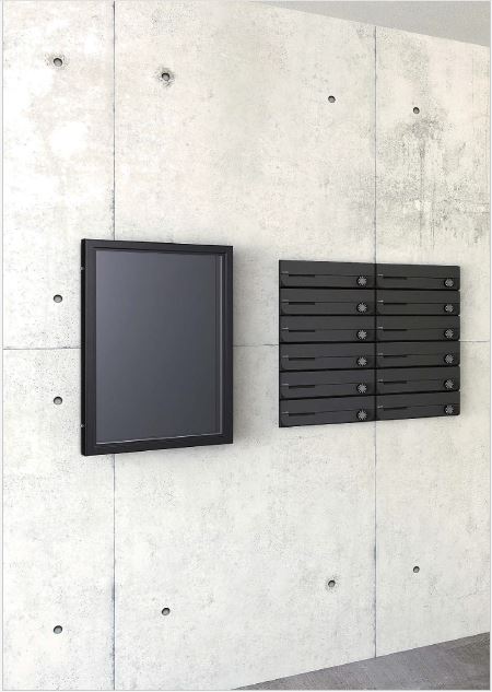 NASTA ナスタ 掲示板 マグネットボード アルミニウム 屋内タイプ KS-EXA10A-4560 600×450 ブラック ホワイト タテ向き ヨコ向き 受注生産品