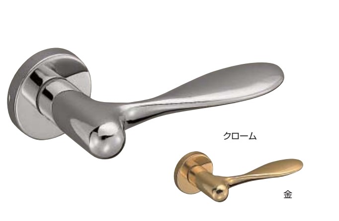 生き肝手持ち部分 捩じり SL-89 丸座付 生き肝のみ(O)/空錠付(GF)/LX錠付(GC)/LX錠付(GD)/LX錠付(GE) クローム/金 シロクマ
