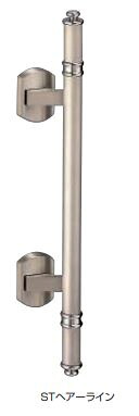 プッシュプルハンドル スピカ SPP-7 空錠付 仕上: STヘアーライン/ST鏡面磨 大きさ: 485 シロクマ