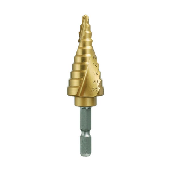 楽天市場】ライト精機 [4〜28mm対応] 六角軸スパイラルチタン ステップ