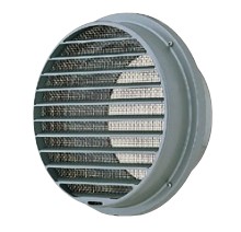 【杉田エース】 SUSベントキャップ 給気用 SG150AB10MBL SG150AB10MDSPBL ・材質：SUS304、仕上げ：カチオン電着塗装後、ポリエステル焼付塗装（シルバー）適用パイプ:エース150 152×160