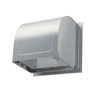NASTA ナスタ 屋外換気口 ステンレス／木枠留め用／強制換気・深型タイプ KS-710SE-30 適用換気扇: 25cm用 ステンレス防鳥網付 3メッシュ 仕上:BA