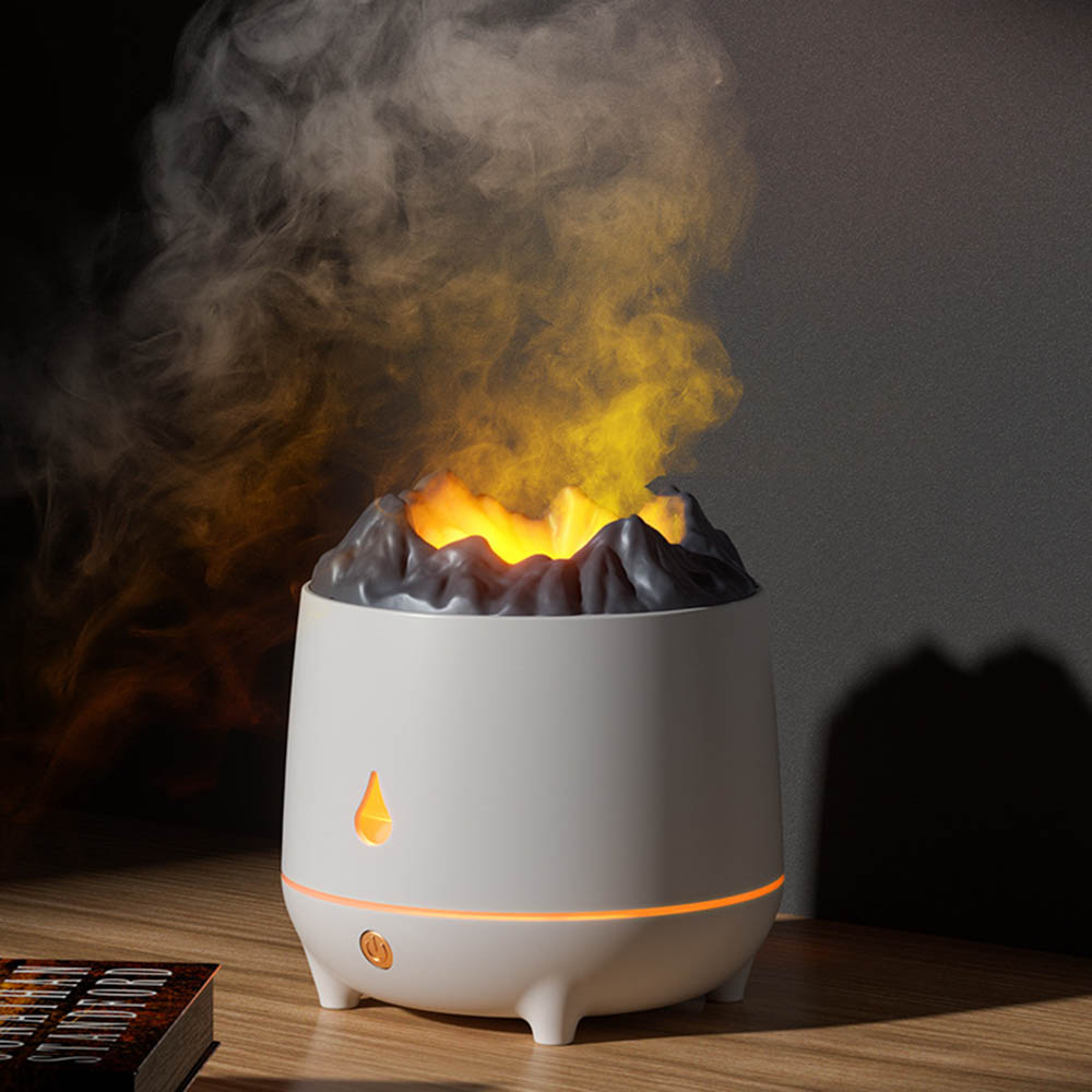 個数限定!!加湿器／炎／卓上／おしゃれ加湿器／新品未使用品 jscz-748.jpg