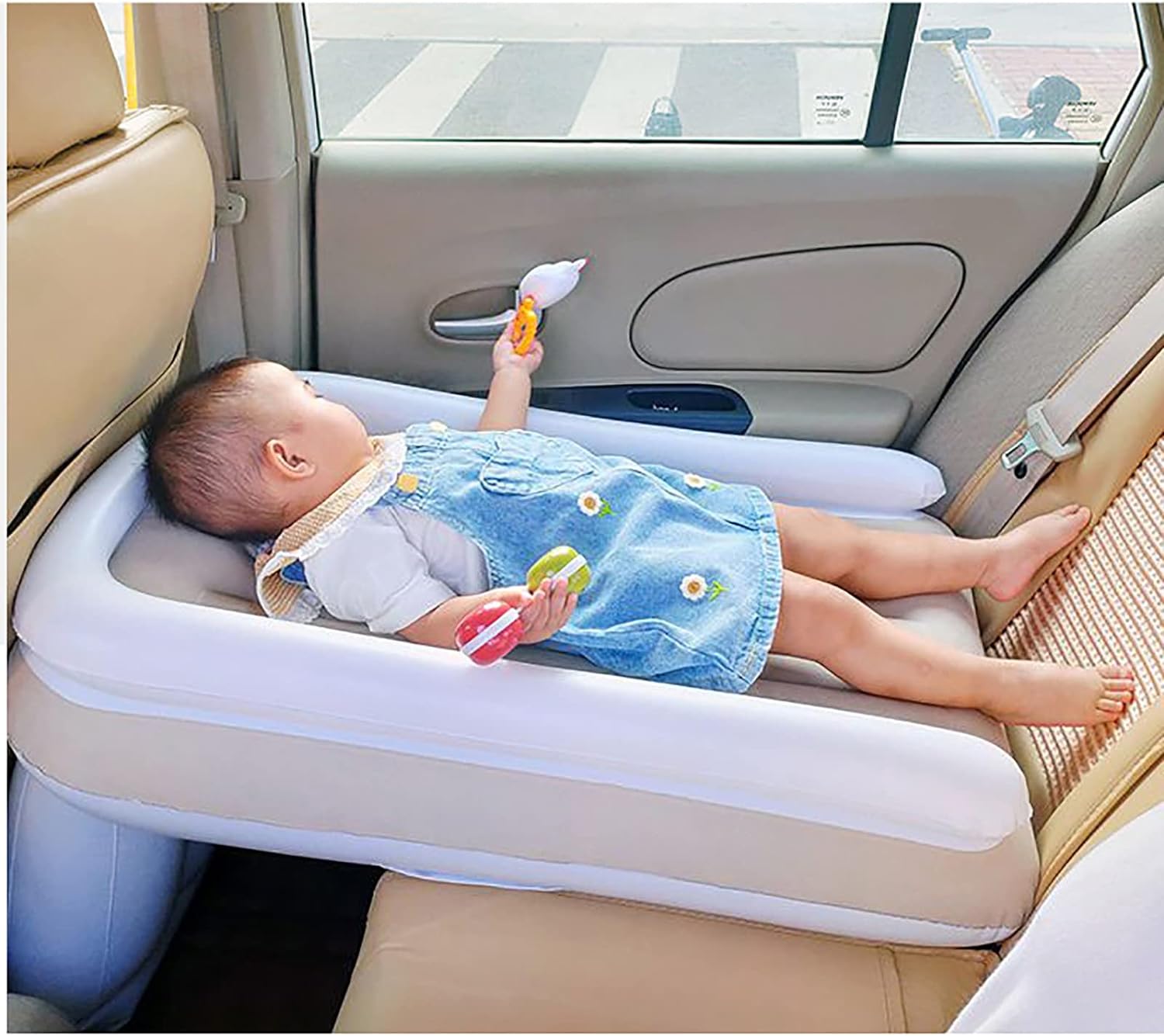 【新品未使用】〇インフレータブルカーエアマットレス〇 10％OFFクーポン配布中」幼児用インフレータブル飛行機ベッド