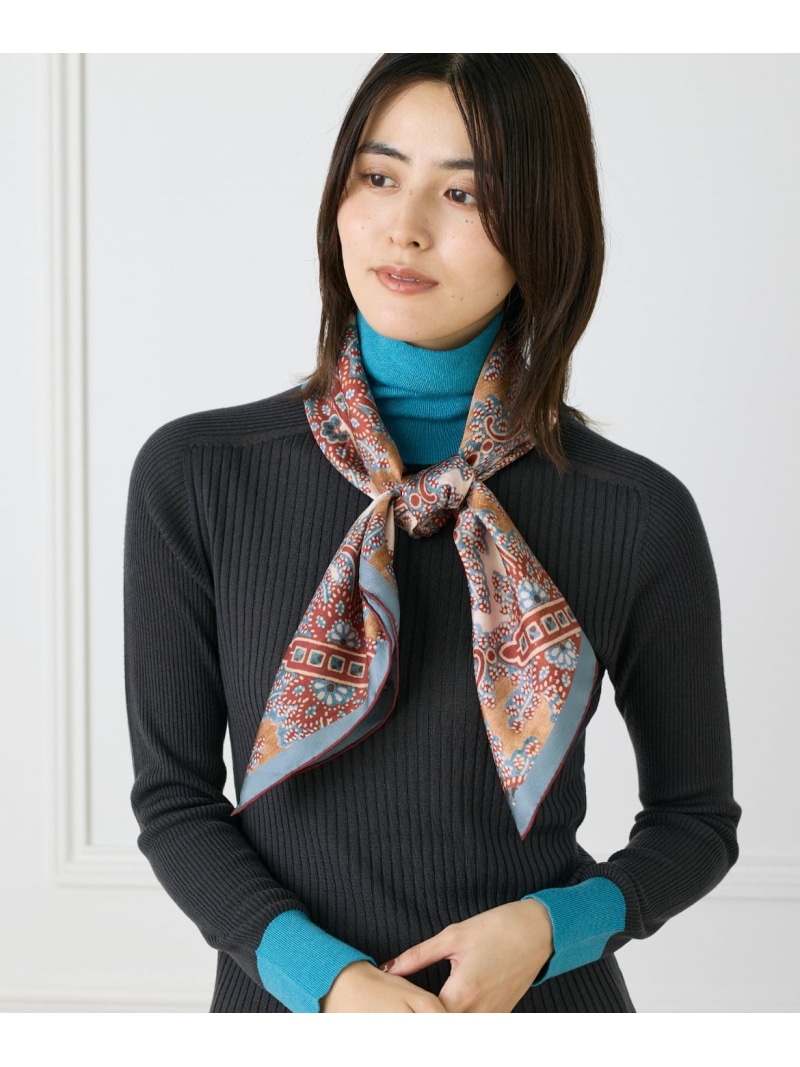 Classical Danica Scarf スカーフ《Tapis Noir》 FAVORITE SUKINAMONO イネド ファッション雑貨 マフラー・ストール・ネックウォーマー レッド【送料無料】[ Fashion]