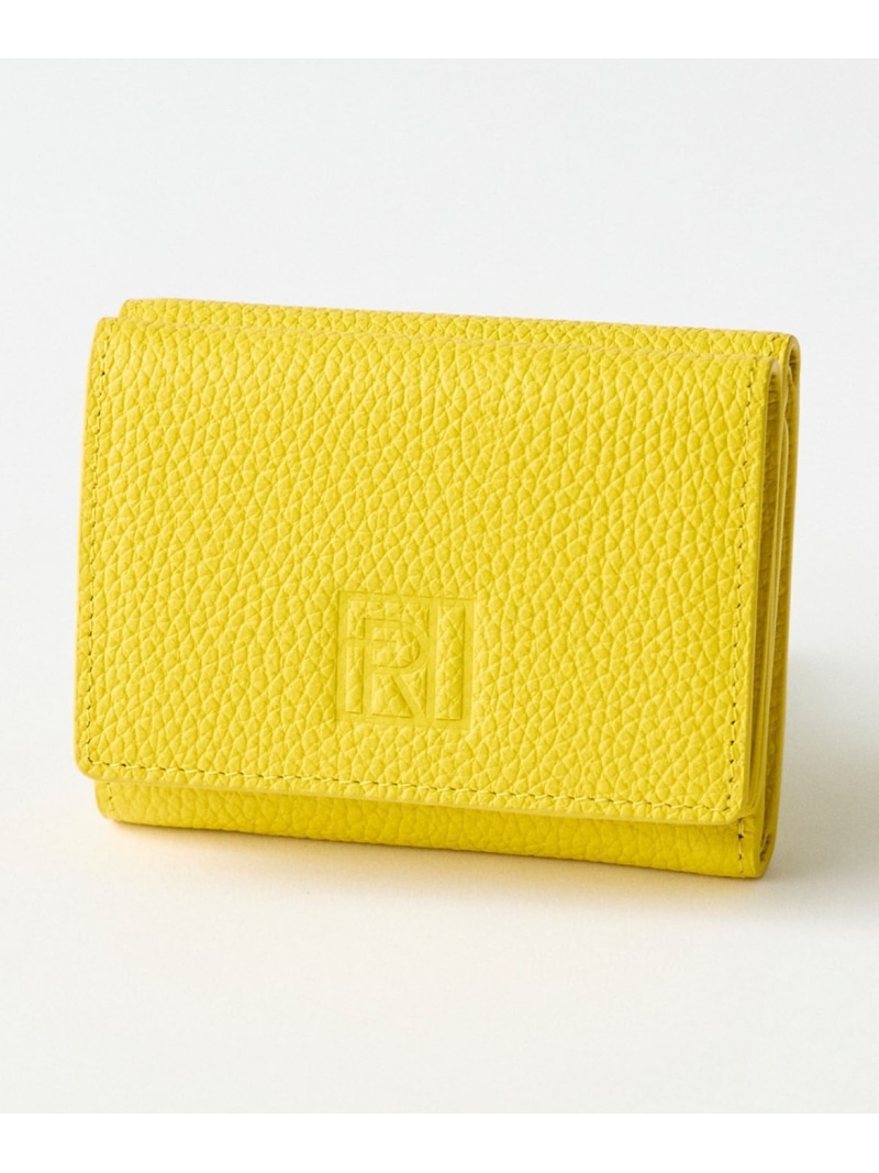 【SALE／10%OFF】三つ折りウォレット《ORIGINAL》 FAVORITE SUKINAMONO イネド 財布・ポーチ・ケース その他の財布・ポーチ・ケース ブラック イエロー シルバー ホワイト ブルー【RBA_E】【送料無料】[ Fashion]