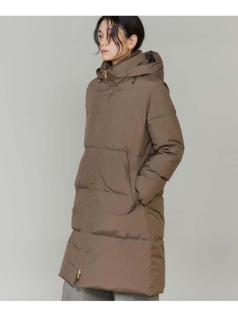 楽天市場】【SALE／35%OFF】ミドル丈 フェイクファーフードダウン