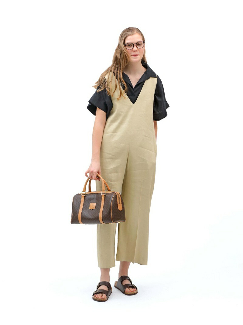 ワンピース Ined De Ined Fashion レディースファッション イネド Sale 55 Off Beige オールインワン Pontetorto Maison ワンピース Ined ワンピース オールインワン ホワイト イネド レディース ブラウン Rba E 送料無料 Rakuten Fashion Ined イネド