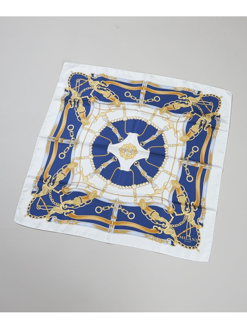【SALE／30%OFF】ノーブルチェーン 絹地えり巻き 7-IDconcept. セブンアイディコンセプト 流行り物雑貨 スカーフ・バンダナ 米国海軍【RBA_E】【貨物輸送無料】[ Fashion]