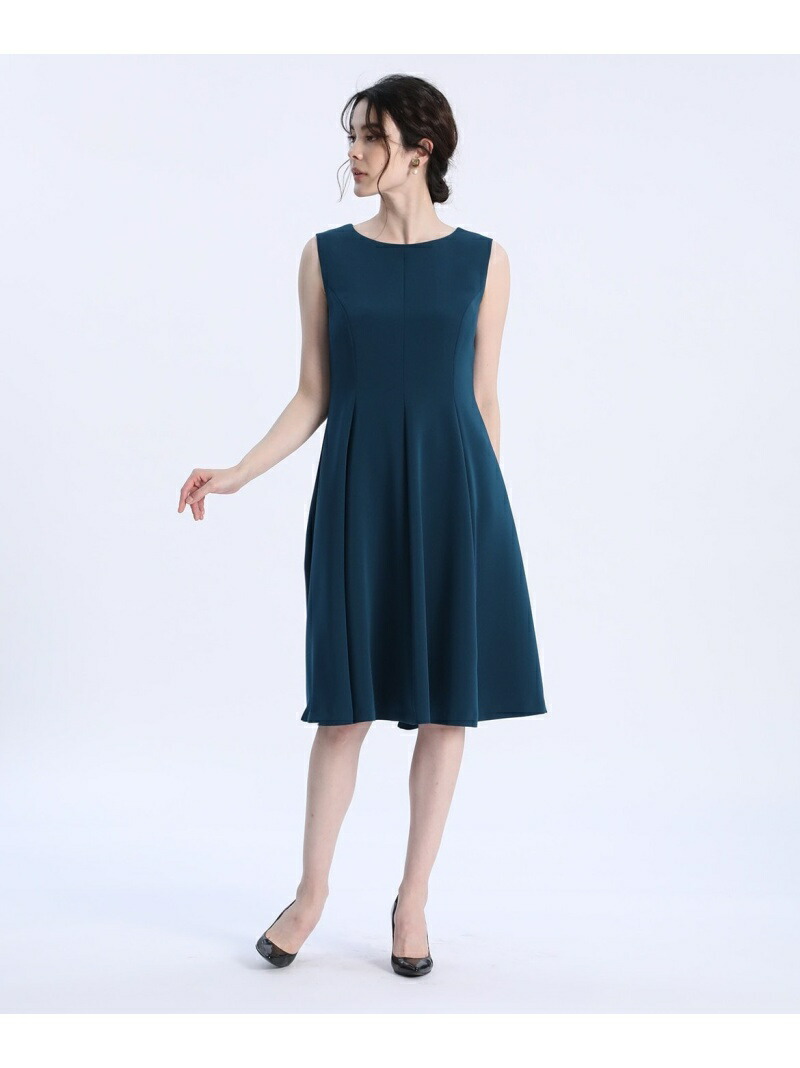 M Maglie Le Cassetto フレアドレス Ef De エフデ ワンピース ノースリーブワンピース ブルー ブラック カーキ 送料無料 Rakuten Fashion Oscarmedcare Com