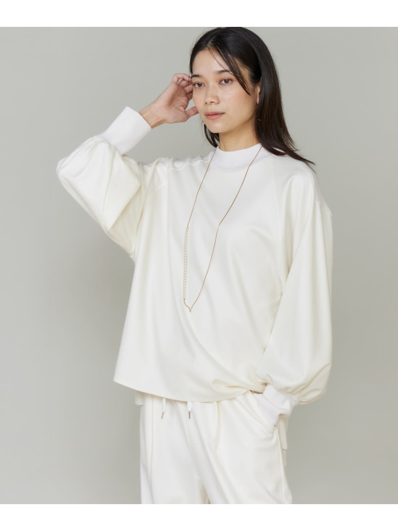 【SALE／30%OFF】圧縮スムースドッキングニットプルオーバー INED イネド トップス その他のトップス グレー ホワイト【RBA_E】【送料無料】[ Fashion]