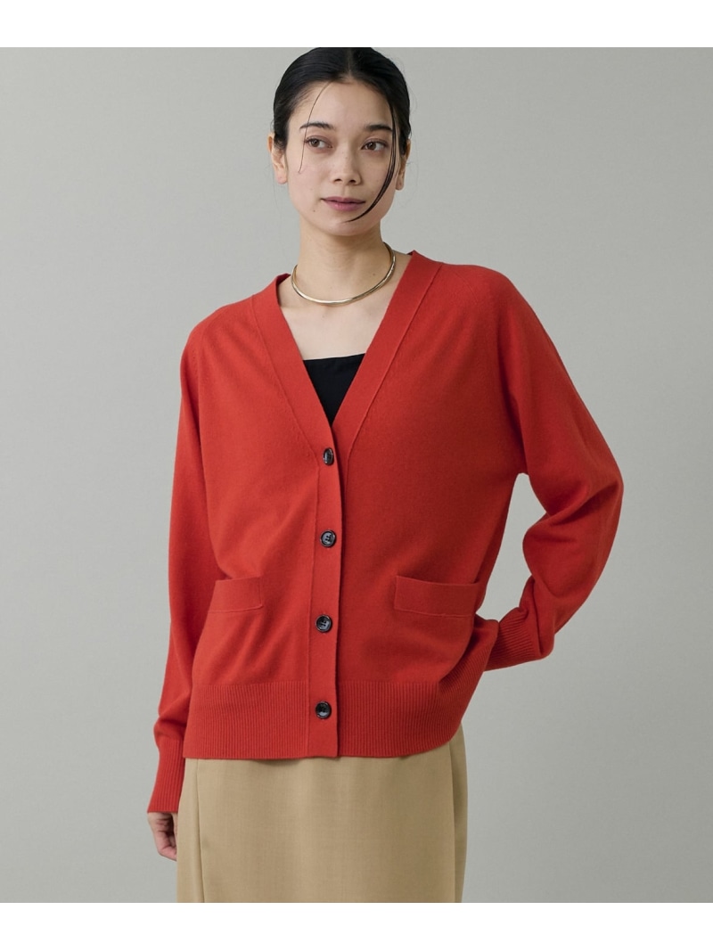 【SALE／25%OFF】《大きいサイズ》Vネックカーディガン INED イネド トップス カーディガン ブルー グレー ブラック【RBA_E】【送料無料】[ Fashion] 15,015円