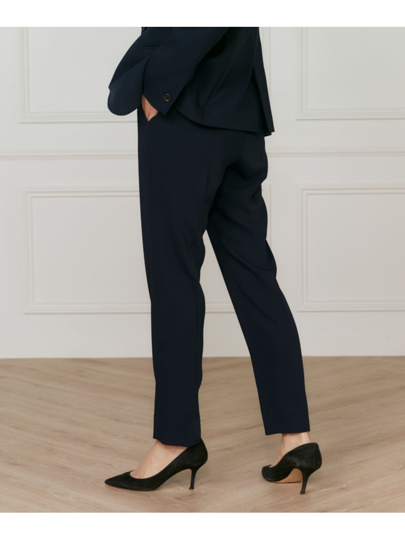 【SALE／10%OFF】《大きいサイズ》【マルチWAYセットアップ】テーパードパンツ INED イネド パンツ スラックス・ドレスパンツ グレー ネイビー【RBA_E】【送料無料】[ Fashion]