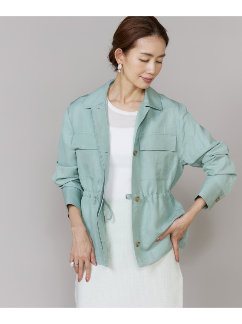 【SALE／30%OFF】《馬鹿でかい大きさ》ワークライトジャケット Le Souk イネド ジャケット・アウター ミリタリー上衣 薄墨色【RBA_E】【貨物輸送無料】[ Fashion]