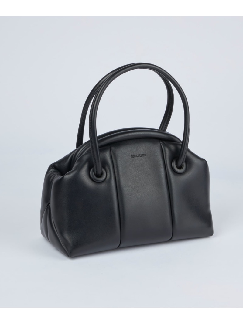 【SALE／10%OFF】PUFF CLASP ボストンバッグ S《ADD CULUMN》 FAVORITE SUKINAMONO イネド バッグ ボストンバッグ ブラック【RBA_E】【送料無料】[ Fashion]