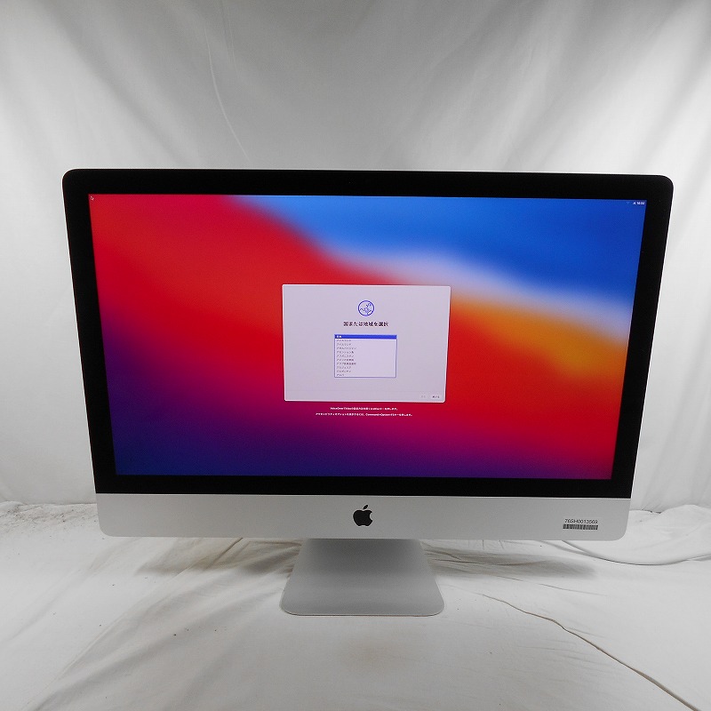 304 新品SSD1TB iMac 5K 27インチ 2019