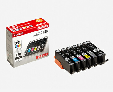 ＣＡＮＯＮ完全無欠インキ \u003cBR\u003eBCI-351XL+350XL/6MP\u003cBR\u003e６本仕掛ける 大静電容量
