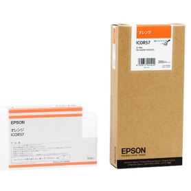 EPSON文句無しインキ \u003cBR\u003eICOR57 オレンジ色(350ml) PCサプライ・消耗品-プリンター・FAX用インク-インクカートリッジ