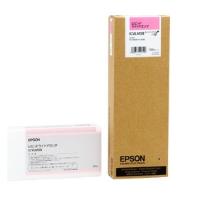 EPSON純正インク　 ICVLM58 ビビッドライトマゼンタ(700ml)