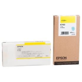 EPSON純正インク　 ICY63 イエロー(200ml)